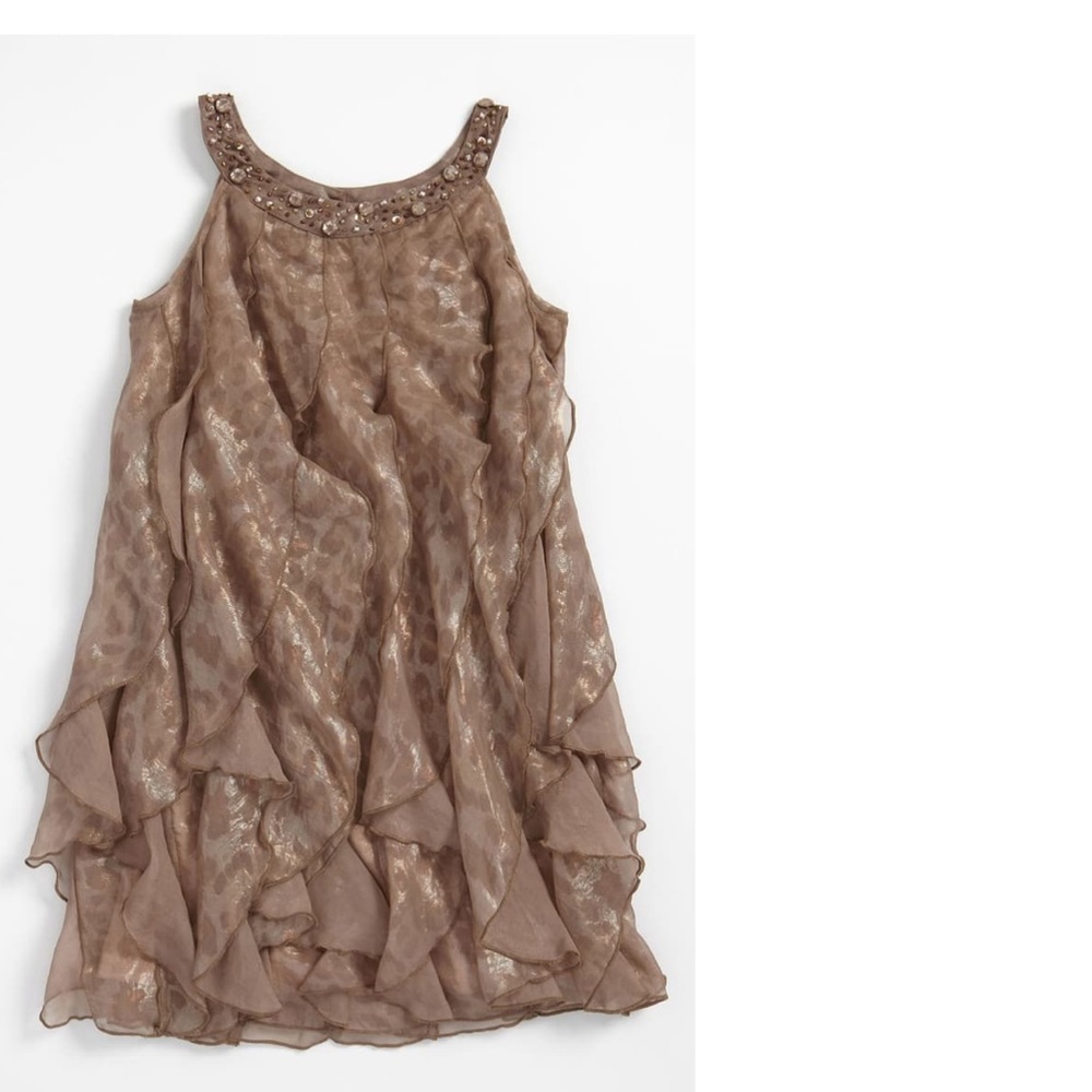 Toddler Girls Leopard Dress